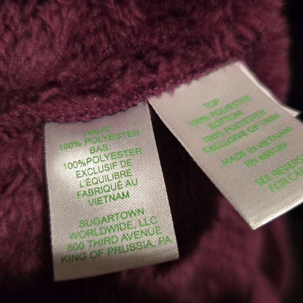 NWOT Lilly Pulitzer Size XXL sherpa Keala Popover in Amarena Cherry Pattern Play - Picture 7 of 9